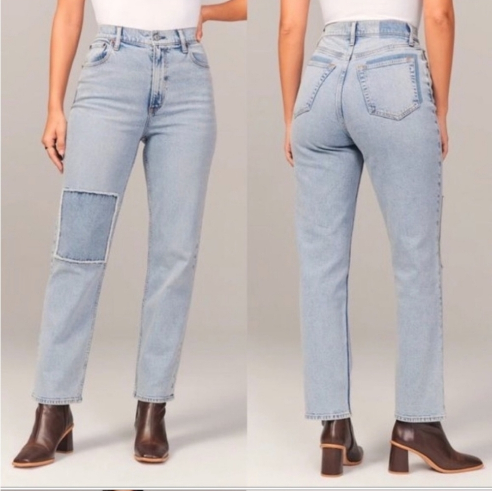 ABERCROMBIE & FITCH straight leg jeans